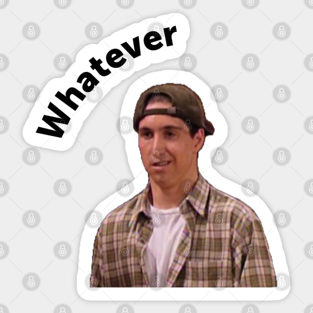 Whatever Sticker by marisaj4488